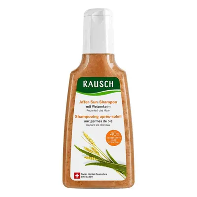 Rausch After-Sun Shampoo with Wheatgerm (Szampon regenerujący włosy zniszczone słońcem z ekstraktem z kiełków pszenicy)