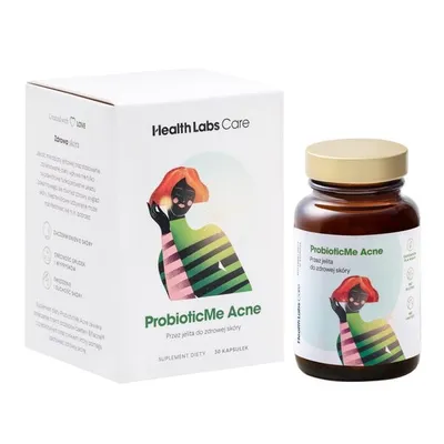 Health Labs Care ProbioticMe Acne, Przez jelita do zdrowej skóry