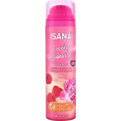 Isana Lovely Sunrise, Shaving Gel (Żel do golenia)