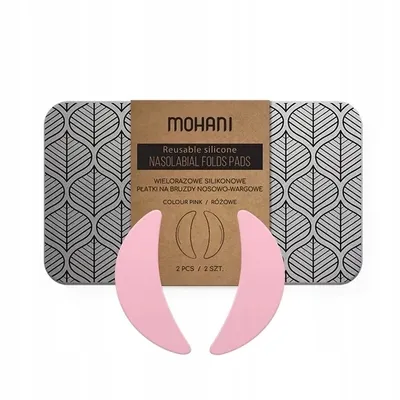 Mohani Reusable Silicone Nasolabial Folds Mask (Wielorazowe silikonowe płatki na bruzdy nosowo-wargowe)