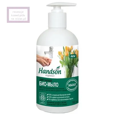 Receptury Babuszki Agafii Handson Organics, Bio-mydło zmiękczające w płynie