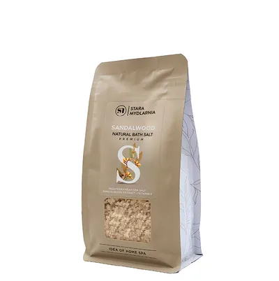Stara Mydlarnia Sandalwood & Tobacco, Sól do kąpieli