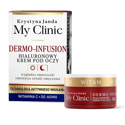 Janda My Clinic, Dermo-Infusion, Hialuronowy krem pod oczy