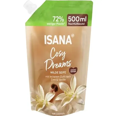 Isana Cosy Dreams, Creamy Soap (Mydło w płynie)