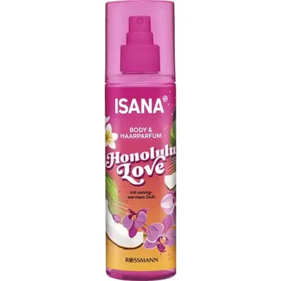 Isana Honolulu Love, Body & Hair Mist (Mgiełka do ciała i włosów)