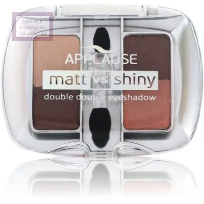 Applause Matt vs Shiny Double Double Eyeshadow (Podwójne cienie do powiek)