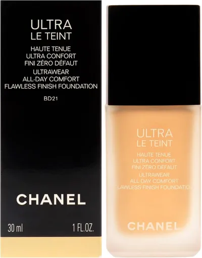 Chanel Ultra Le Tint, Ultrawear All-DAY Comfort Flawless Finish Foundation (Ultratrwały podkład do twarzy)