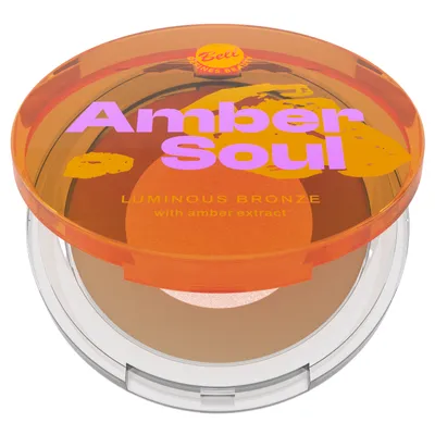 Bell Amber Soul, Luminous Bronze (Rozświetlający bronzer do twarzy z ekstraktem z bursztynu)