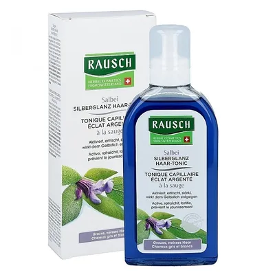 Rausch Silver-Shine Scalp Tonic with Sage (Tonik do włosów blond i siwych z ekstraktem z szałwi)