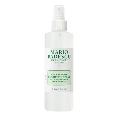 Mario Badescu Skin Care Back & Body Clarifying Spray with Niacinamide and B Vitamins (Spray do ciała z niacunamidem i witaminami z grupy B)