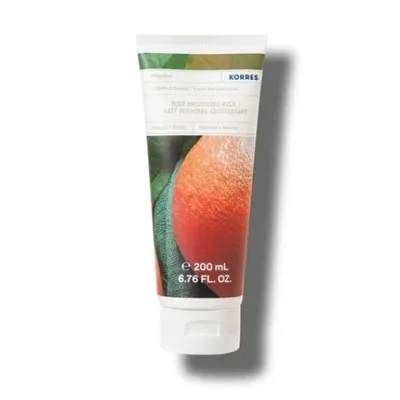 Korres Grapefruit Sunrise, Body Smoothing Milk (Grapefruit, Wygładzające mleczko do ciała)