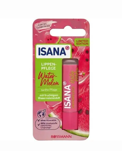 Isana Watermelon, Lip Balm (Arbuz, Pomadka do ust)