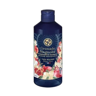 Yves Rocher Pomegranate & Magnolia, Bath & Shower Gel (Granat & Magnolia, Żel pod prysznic i do kąpieli)