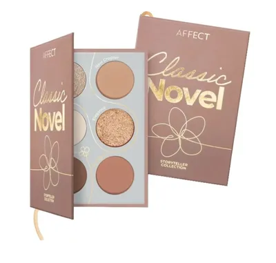 Affect Storyteller Colletion, Classic Novel, Eyeshadow Palette (Paleta cieni do powiek)