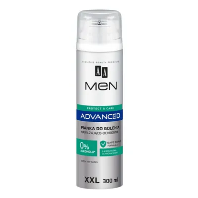 AA Men, Advanced, Pianka do golenia nawilżająco-ochronna