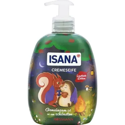 Isana Gemeinsam ist es am schönsten, Creamy Soap (Mydło do rąk w płynie)