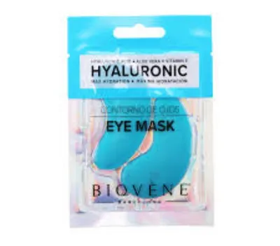 Biovene Barcelona Hyaluronoc, Eye Mask (Nawilżające płatki pod oczy z kwasem hialuronowym)
