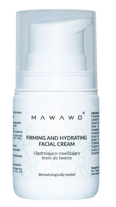 Mawawo Natural Cosmetics Ujędrniająco-nawilżajacy krem do twarzy