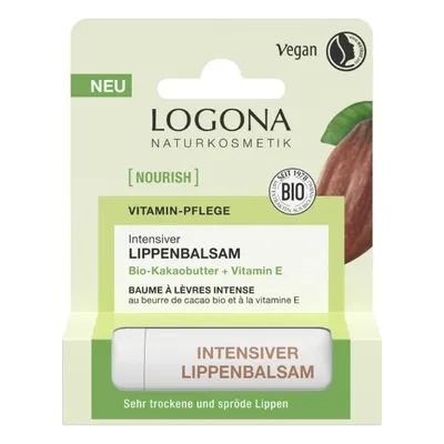 Logona Nourish, Intensive Lip Balm (Odżywczy balsam do ust)