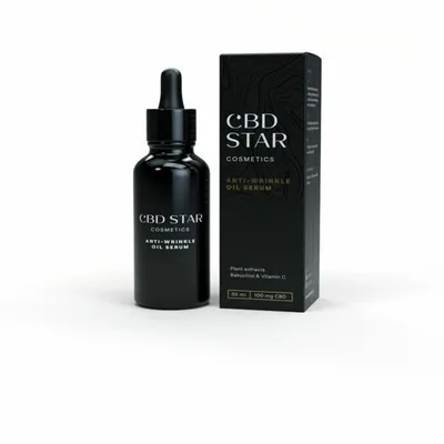 CBD Star Anti-Wrinkle Oil Serum (Olejowe serum przeciwstarzeniowe)