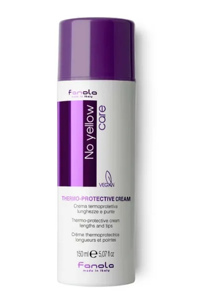 Fanola No Yellow Care, Thermo-Protective Cream (Termo-ochronny krem do włosów)