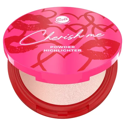 Bell Cherish Me Powder Highlighter (Prasowany rozświetlacz do twarzy)