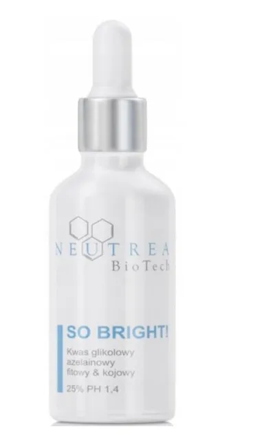 Neutrea Bio-Tech So Bright!, 25 % PH 1,4,  Peeling do twarzy z kwasami