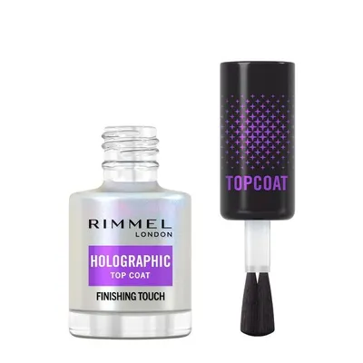 Rimmel Holographic Top Coat (Holograficzny top coat do paznokci)