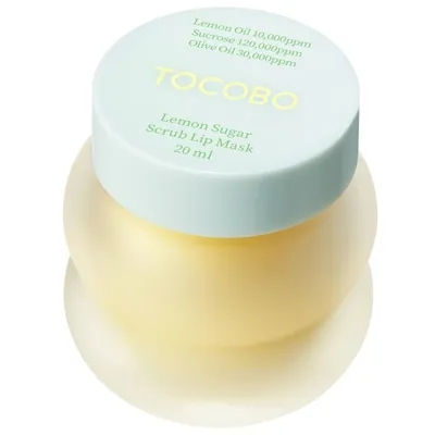 Tocobo Lemon Sugar, Scrub Lip Mask (Cukrowy peeling do ust)