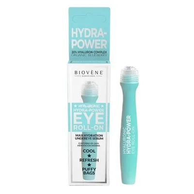 Biovene Barcelona Hydra-Power, Eye Serum Roll-On (Serum pod oczy z kwasem hialuronowym)