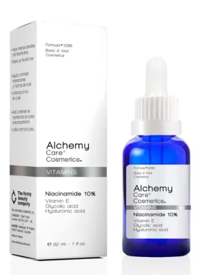 Alchemy Care Cosmetics Vitamins, Niacinamide 10% Serum (Serum do twarzy z niacynamidem)