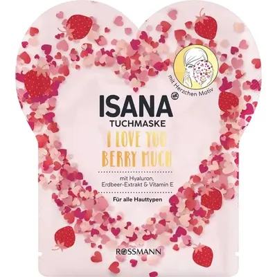 Isana I Love You Berry Much, Mask Sheet (Maska do twarzy w płachcie)