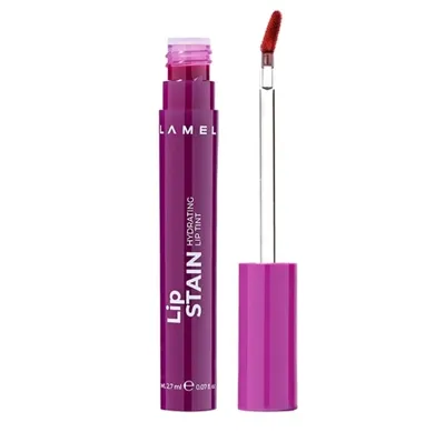 Lamel Professional Lip Stain, Hydrating Lip Tint (Nawilżający błyszczyk do ust z efektem tintu)