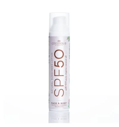 Cocosolis Natural Sunscreen Lotion SPF50 (Naturalny balsam z filtrem przeciwsłonecznym SPF50)