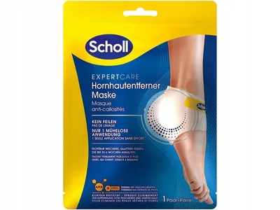Scholl Expert Care, Złuszczająca maseczka regenerująca do pięt