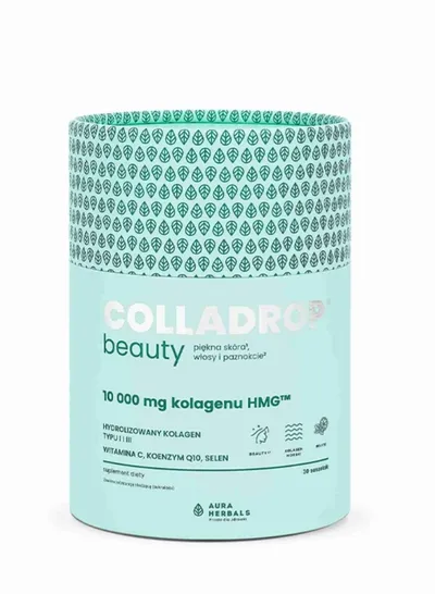 Aura Herbals Colladrop, Beauty, Kolagen HMG 10000 mg, Suplement diety