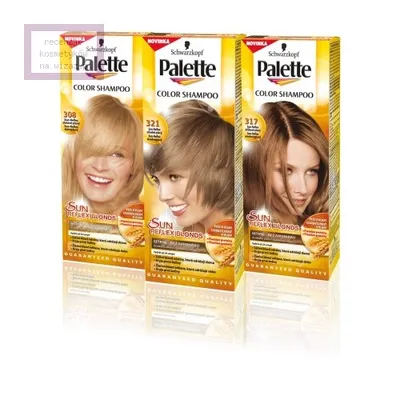 Schwarzkopf Palette Color Shampoo Sun Reflex Blonds (Szampon koloryzujący Słoneczne refleksy (odcienie blond))