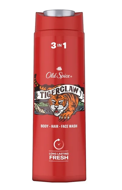 Old Spice Tiger Claw, Shower Gel 3 in 1 (Żel pod prysznic 3w1)