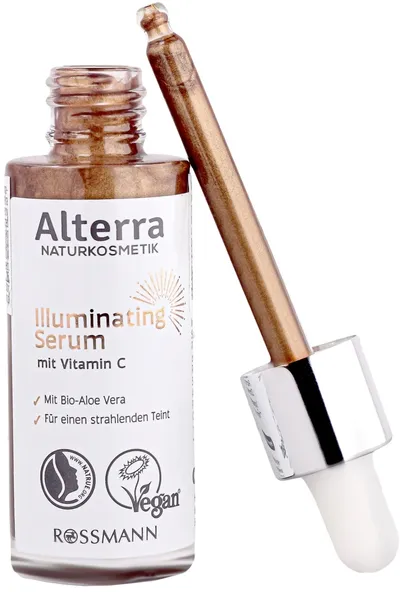 Alterra Illuminating Serum with Vitamin C (Rozświetlające serum do twarzy z witaminą C)