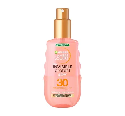 Garnier Ambre Solaire, Invisible Protect Glow SPF30 (Ochronna emulsja do opalania z SPF30)