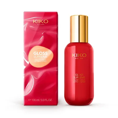 Kiko Milano Gloss Supreme, Glow Shield Setting Spray (Spray utrwalający makijaż)