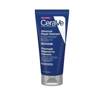 CeraVe Advanced Repair Ointment (Intensywnie regenerująca maść do twarzy, ciała i ust)