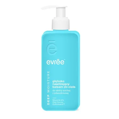 Evree Deep Moisture, Głęboko nawilżający balsam do ciała do skóry suchej i odwodnionej