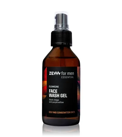 Zew For Men Essenctial, Cleansing Face Wash Gel (Oczyszczający żel do twarzy dla skóry tłustej i mieszanej)