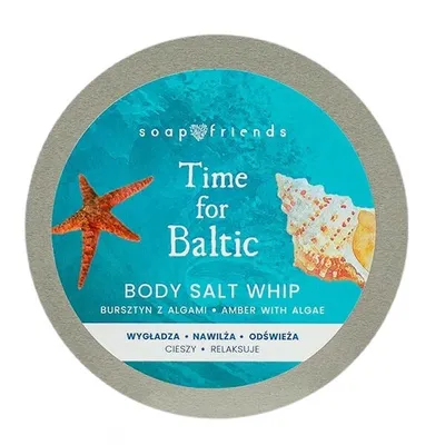Soap & Friends Time for Baltic, Body Salt Whip (Solna pianka do mycia ciała)