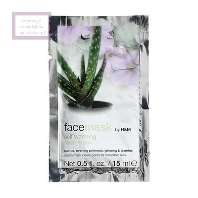 H&M Face Mask, Self Warming Face Mask (Samorozgrzewająca maseczka do twarzy)