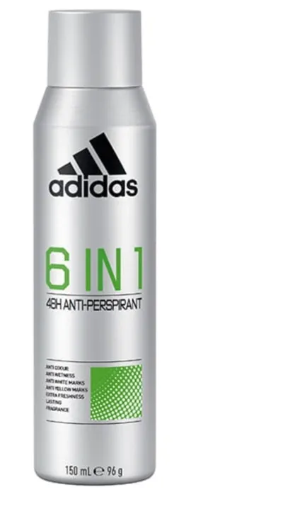 Adidas 6 in 1 48H Anti-Perspirant (Antyperspirant w sprayu)