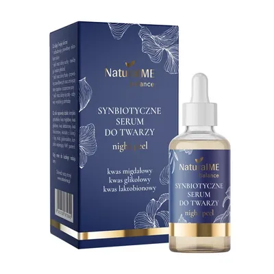NaturalME Balance, Night Peel, Synbiotyczne serum do twarzy