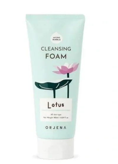 Orjena Lotus, Cleansing Foam (Lotus, Oczyszczająca pianka do twarzy)