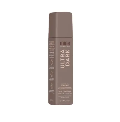 MineTan Ultra Dark, 1 Hour Express, Self Tan Foam (Expresowa pianka samoopalająca do ciała)